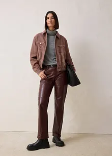 Rolákové tričko s podílem vlny, bonprix