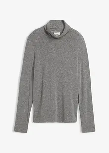 Rolákové tričko s podílem vlny, bonprix