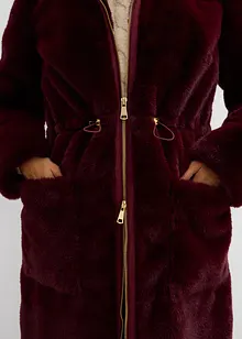 Kabát z medvídkového flísu, bonprix