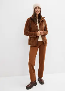 Bunda z medvídkového flísu, bonprix