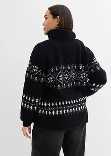 Mikina z medvídkového flísu, bonprix