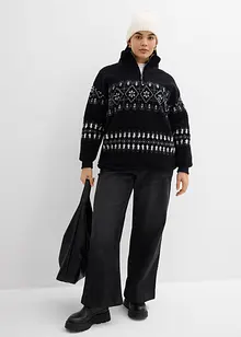 Mikina z medvídkového flísu, bonprix