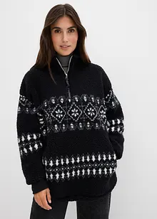 Mikina z medvídkového flísu, bonprix