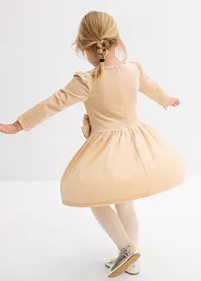 Sametové šaty s rozšířeným střihem, bonprix