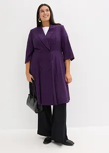 Blejzrové šaty s rozšířenou sukní, bonprix