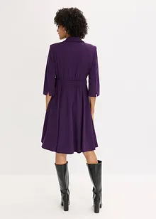 Blejzrové šaty s rozšířenou sukní, bonprix