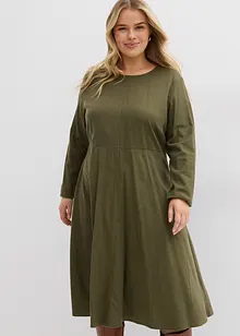 Flanelové šaty z čisté bavlny, bonprix