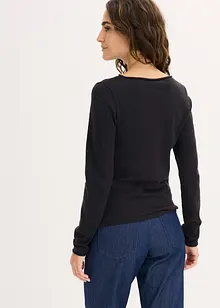 Svetr z jemné pleteniny ze splývavé viskózové směsi, bonprix