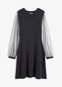 Pletené šaty ze splývavé viskózové směsi, bonprix