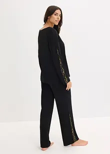 Pyžamo z jemné třpytivé krajky, bonprix