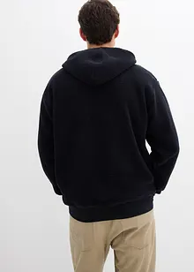 Mikina z medvídkového flísu, s bavlněnou podšívkou, Loose Fit, bonprix