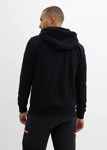 Mikina na zapínání s kapucí a plyšovou podšívkou, bonprix