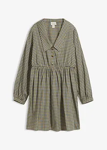 Halenkové šaty z bavlněné směsi, bonprix