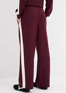 Teplákové kalhoty z interlockového materiálu, bonprix