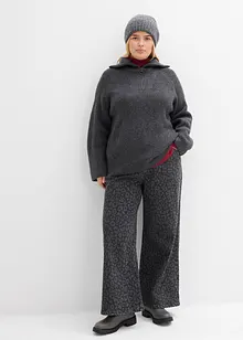 Džíny Wide Leg, Mid Waist, bonprix