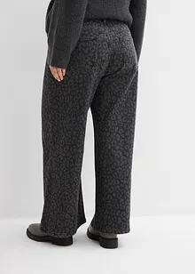 Džíny Wide Leg, Mid Waist, bonprix