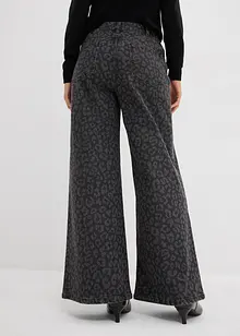 Džíny Wide Leg, Mid Waist, bonprix