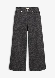 Džíny Wide Leg, Mid Waist, bonprix