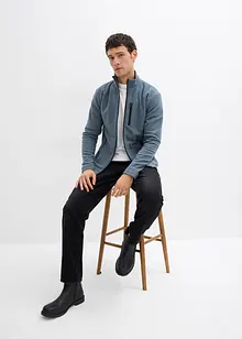 Měkká flísová bunda s praktickými kapsami na zip, bonprix