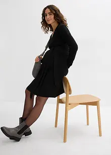 Zavinovací šaty z pleteniny, na období těhotenství i po něm, bonprix