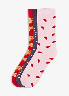 Termo ponožky (3 páry v balení), bonprix