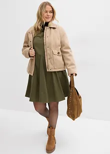 Flanelové šaty z čisté bavlny, bonprix