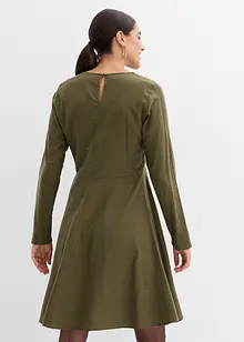 Flanelové šaty z čisté bavlny, bonprix