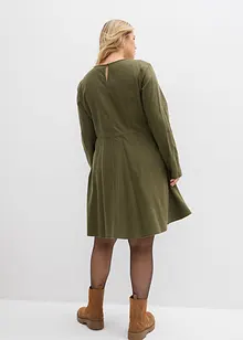 Flanelové šaty z čisté bavlny, bonprix