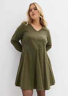 Flanelové šaty z čisté bavlny, bonprix