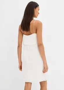 Minišaty s krásnou pajetkovou výšivkou, bonprix