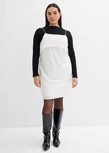 Minišaty s krásnou pajetkovou výšivkou, bonprix