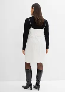 Minišaty s krásnou pajetkovou výšivkou, bonprix