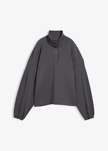 Oversize mikina z materiálu scuba, bonprix