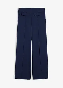 Kalhoty Bootcut, z lehce lesklé viskózové směsi, bonprix