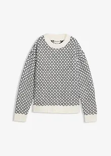 Svetr ze silnější pleteniny s podílem vlny, bonprix