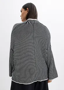 Svetr s krátkým rolákem, z viskózové směsi, bonprix