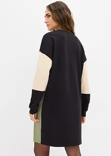 Mikinové šaty z čisté bavlny, bonprix