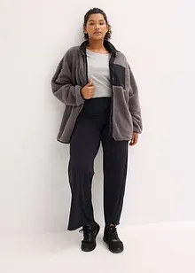 Pohodlné sportovní kalhoty s nastavitelnou šířkou nohavic, bonprix