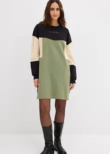 Mikinové šaty z čisté bavlny, bonprix