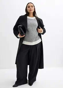 Svetr ze silnější pleteniny s podílem vlny, bonprix