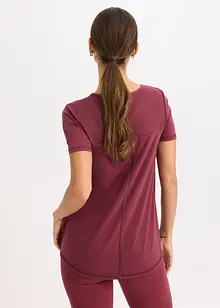 Velmi měkké funkční tričko se síťovanou vsadkou, rychleschnoucí, bonprix