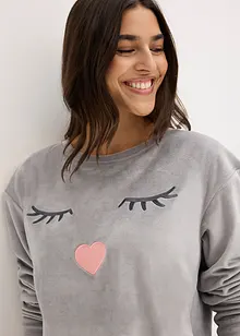 Domácí souprava ze sametu, bonprix