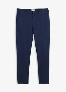 Chino kalhoty Regular Fit s termo flanelovou podšívkou, Tapered, bonprix