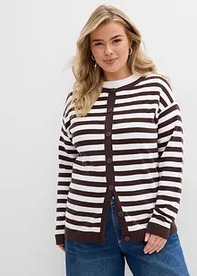 Kabátek z jemné pleteniny, kulatý výstřih, bonprix