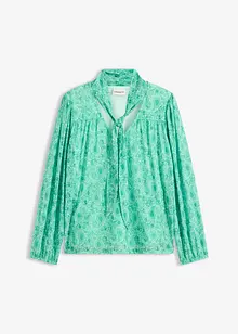 Tričko s dlouhým rukávem z jemné síťoviny, bonprix