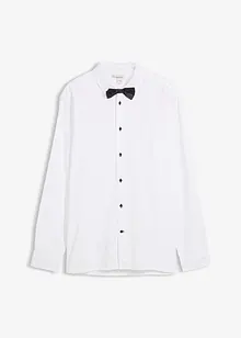 Košile a motýlek (2dílná souprava) z čisté organické bavlny, bonprix