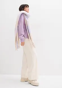 Zkrácený oversize kabátek ze silnější pleteniny, bonprix