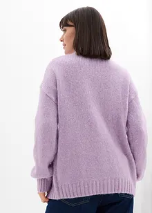 Oversize kabátek ze silnější pleteniny, bonprix