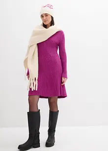 Pletené minišaty z měkké viskózové směsi, bonprix