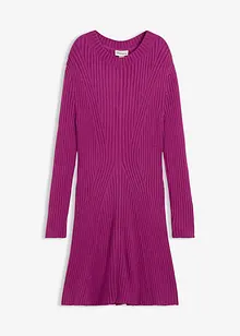 Pletené minišaty z měkké viskózové směsi, bonprix